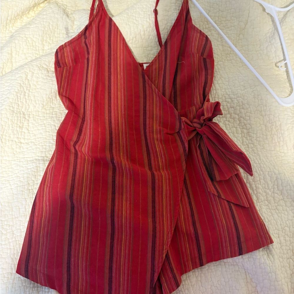 The Impeccable Pig Red Romper